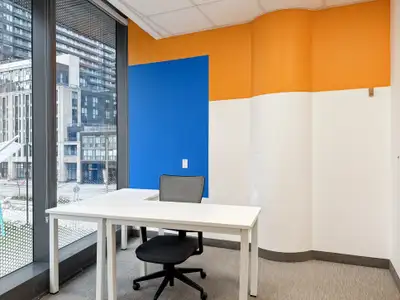 Get started right away with a ready-to-use office space to rent for two. Make a home for your busine...