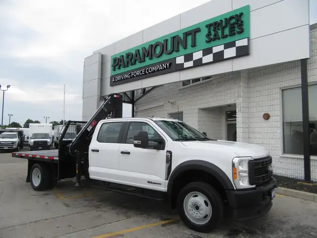 2023 Ford F-550 DIESEL CREW CAB 4X4 NEW KNUCKLE BOOM CRANE in Cars & Trucks in Oakville / Halton Region - Image 2