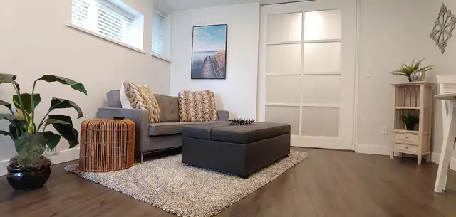 Fully Furnished Beautiful 1 bedroom Mountainview Suite