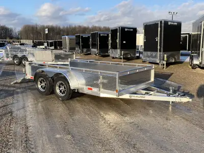 Canadian Mennonite Built Tandem Axle Aluminum Utility Trailer is $5,760.00 or $115.19/month! Ord: E1...