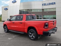 Command attention and dominate the road in this formidable 2021 Ram 1500 Crew Cab Big Horn. Dressed... (image 2)