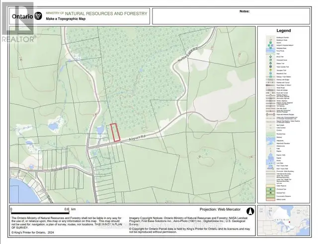 PCL 48 54M346 SEC AIRPORT ROAD Kirkland Lake (KL & Area), Ontari in Land for Sale in Timmins - Image 4
