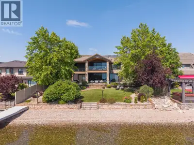 A rare opportunity to own one of West Kelowna's most distinguished waterfront estates. Set among an...