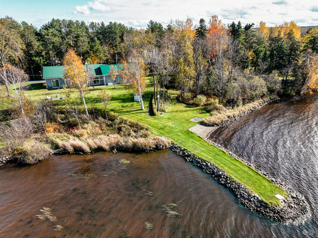 Lac Aylmer, Stratford, Estrie. UNIQUE! Domaine intime au Lac. dans Maisons à vendre  à Thetford Mines