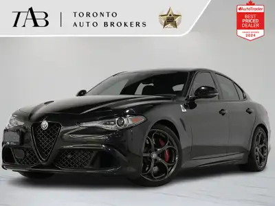 This 2022 Alfa Romeo Giulia Quadrifoglio QUADRIFOGLIO | HARMAN KARDON | CARBON FIBER is a local Onta...