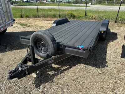 16’ Rainbow Excursion Car & Equipment Trailer with dovetail, tandem 5200 lb axles, GVWR 9900 lbs, 19...