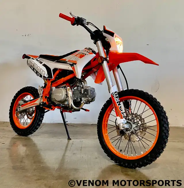 125cc Dirt Bike Manual 4 Speed | Venom Thunder | Motocross in Dirt Bikes & Motocross in Edmonton - Image 16