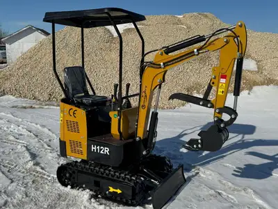 This item sells online at Grunthal Auction Service on the Offsite Sale. 2026 CFG H12R Mini Excavator...