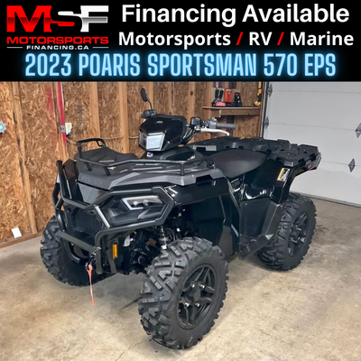 Welcome to Motorsports Financing - Kelowna! 2023 Polaris Sportsman 570 Eps