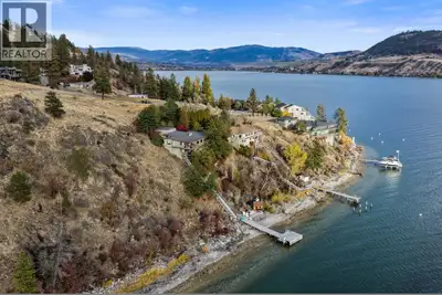 An exceptional opportunity to build your Okanagan lakefront retreat on this rare 0.77-acre parcel in...