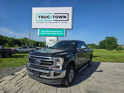 2020 Ford F-250 Super Duty Lariat 4WD Crew Cab equipped with the 6.7L Power Stroke Diesel and 201,00...