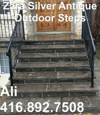 4 5 6 7 8 9 10 Silver Antique Steps Silver Antique Outdoor Steps