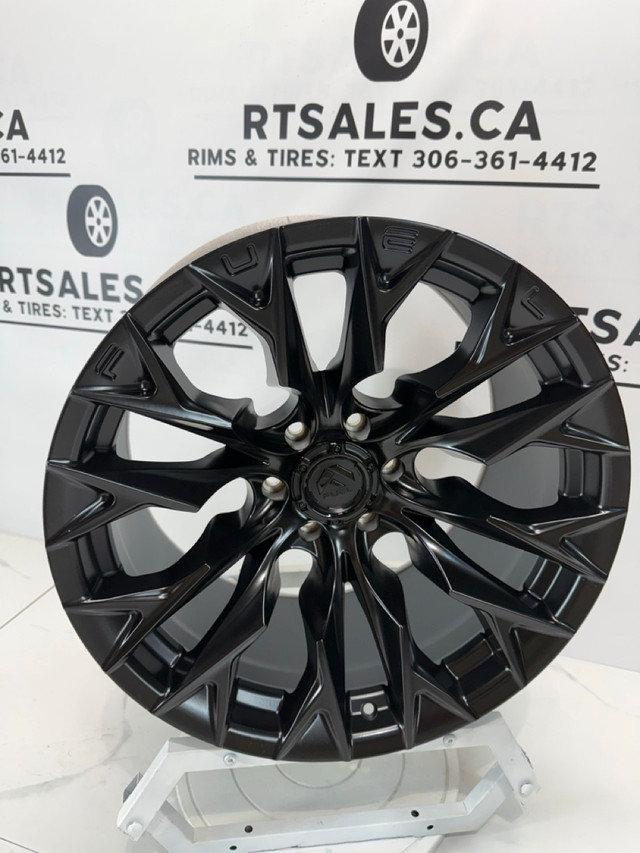 20x10 Fuel Flame Rims 6x135 Ford F150 in Tires & Rims in Saskatoon - Image 3