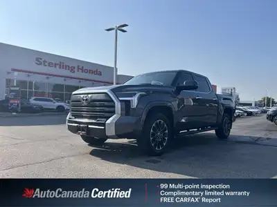 Experience the power and luxury of this 2023 Toyota Tundra Limited Hybrid Crew Cab. This Magnetic Gr...