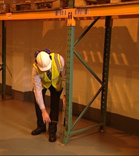 Warehouse Pallet Racking Inspections and PSR reports by P ENG