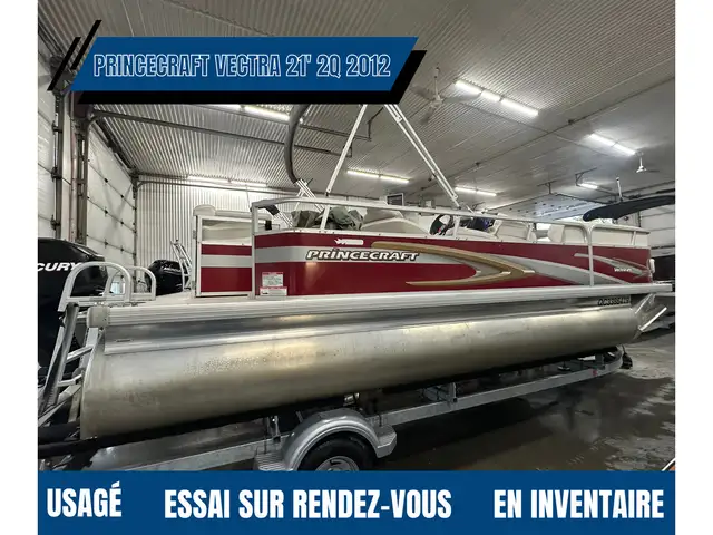 2012 Princecraft Vectra 21 Mercury 60 HP in Powerboats & Motorboats in Thetford Mines - Image 2