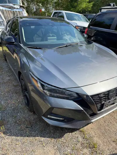 25-5580-22 NISSAN SENTRA SR 66575 KM AIR BAGS OK , AUTO EN MARCHE ,AUTO ACCIDENTE V.G.A , ,VOIR PLUS...