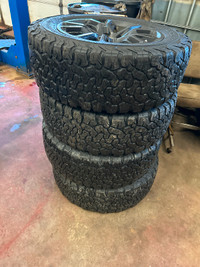 LT 265 / 60R / 18 Tire and Wheel Package