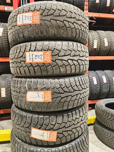 A set of 4 good used P205/55R16 Hankook Winter Ipike install and balance $430 Loose purchase $80 eac...