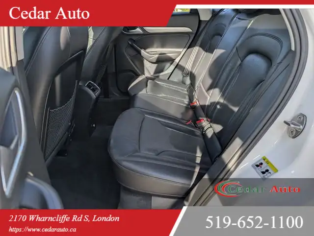 2015 Audi Q3 SOLD - FrontTrak 4dr 2.0T Progressiv in Cars & Trucks in London - Image 14