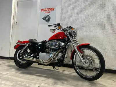 2007 Sportster 883 Custom, Vance & Hines 2-1 Pipe, LED Headlight And Tail Light, Custom Paint, Solo...