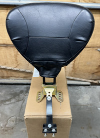 Harley Comfort Stitch Backrest + Mounting Hardware Fits Touring