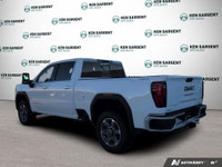 The new 2026 GMC Sierra 2500HD SLT in a bright white finish with 44 drivetrain is engineered for the... (image 4)