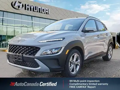 This 2022 Hyundai Kona LE SUV, freshly arrived at Northland Hyundai, boasts a sleek Cyber Grey exter...
