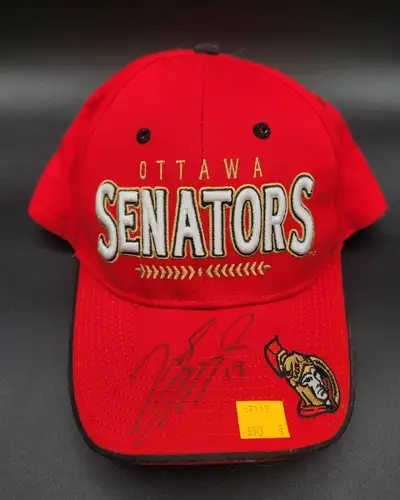 NHL Ottawa Senators Hat Signed by Jason Spezza, View more