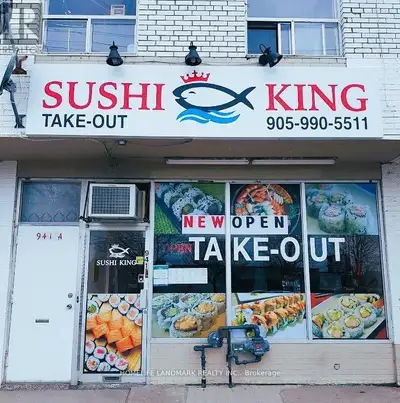 Extremely well established thriving Japanese sushi restaurant located in the heart of Mississauga. l...
