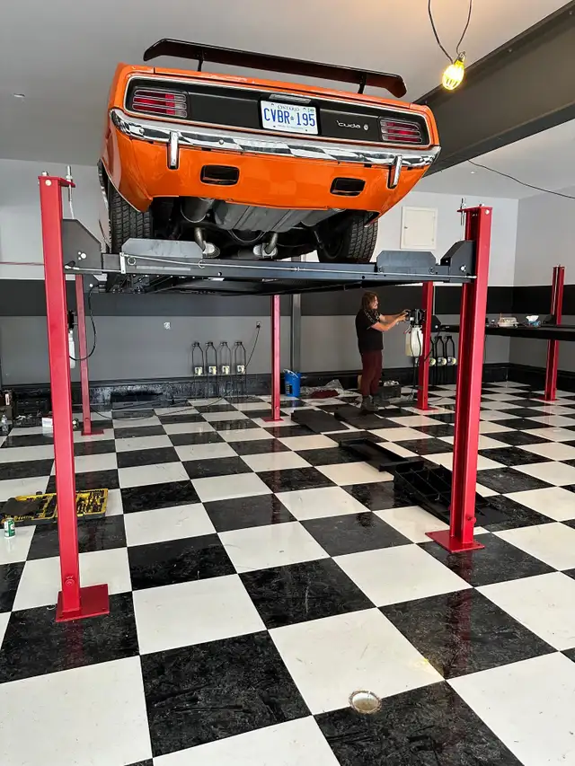 8000lbs Garage Storage Parking lift,  Four Post Parking Hoist62863735436291124
