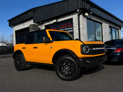 2022 FORD BRONCO BLACK DIAMOND 4 DOOR ADVANCED 4x4 EN SUPERBE CONDITION MECANIQUE ET ESTHETIQUE!!!!...
