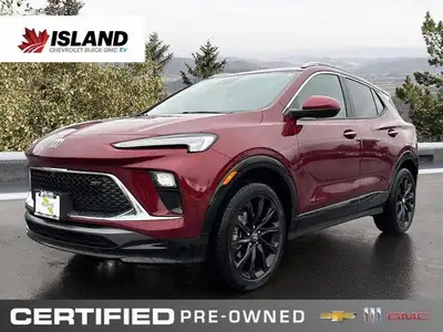 Navigate every season with confidence and comfort in the eye-catching Red 2025 Buick Encore GX Sport...