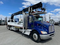 Appelez // Call Guillaume 514-404-6940 Camion Grue // Boom truck Kenworth 370 2018 Essieux 20,000 lb... (image 1)