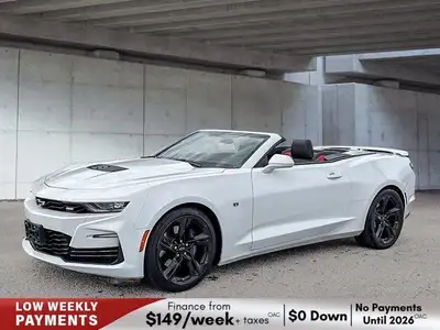 Check out this 2022 Chevrolet Camaro 2ss with a 6.2L V8 455 HP. We did a full wheel balance service...