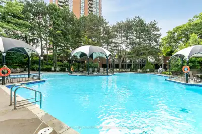 Professionally renovated throughout with top-tier finishes, this spacious Tridel-built suite offers...