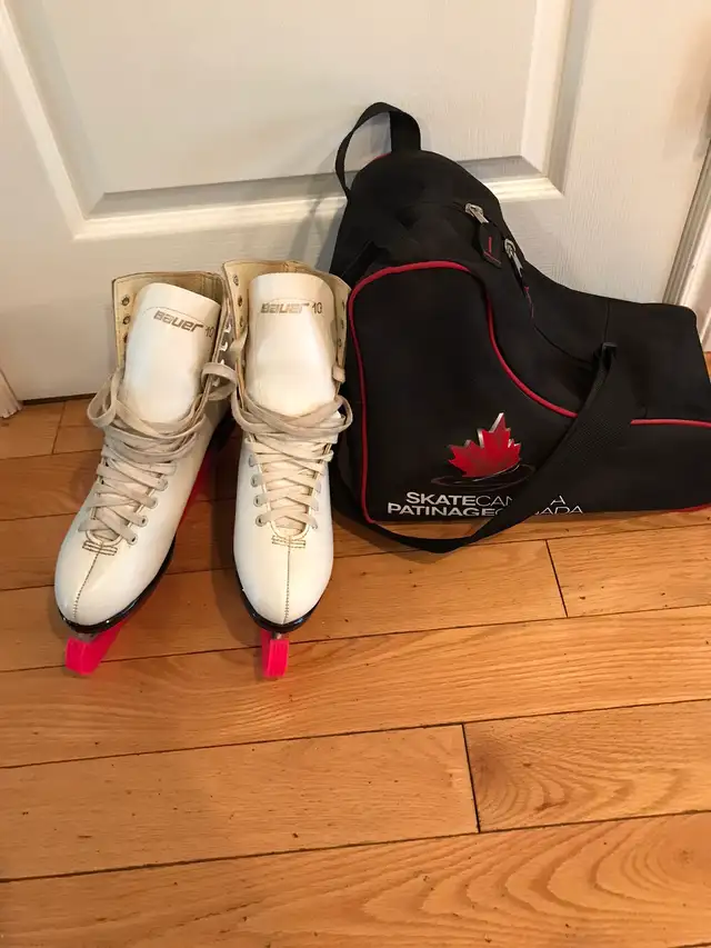 Women Bauer skates & guard & travel bag Patin femme & sac in Skates & Blades in Ottawa - Image 3