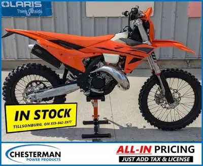 Welcome to Chesterman Power Products. Advertised Cash Price INCLUDES all dealer fees but EXCLUDES HS...