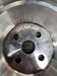 SBF water pump pully