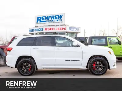 2021 Jeep Grand Cherokee SRT is a local trade-in with a clean Carfax, great service history at Lethb...