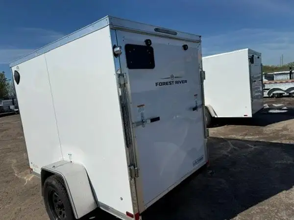 FOREST RIVER ULAFT 5X8 SINGLE AXLE RAMP DOOR in Cargo & Utility Trailers in Oshawa / Durham Region - Image 4