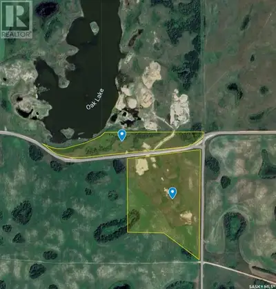 29.98 Acres farm Land in two parcels, in RM of Touchwood No 248. The north parcel boarders Oak Lake....