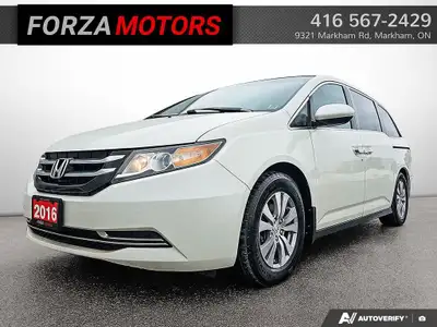 ACCIDENT FREE - CARFAX VERIFIED 2016 HONDA ODYSSEY EX / PUSH START / CRUISE / A/C / BLUETOOTH / AUX...