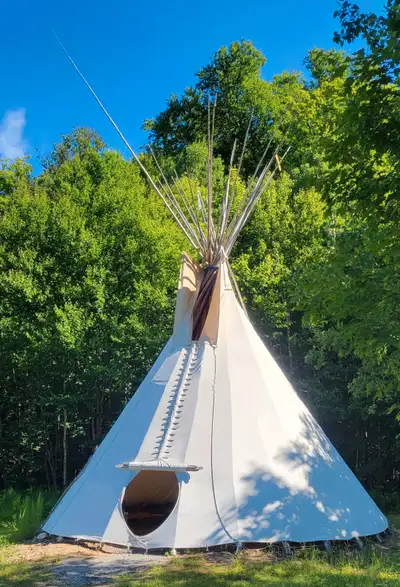 We have been selling teepees since 2008. We offer several sizes of teepees: 10', 14', 15'5, 17', 20'...