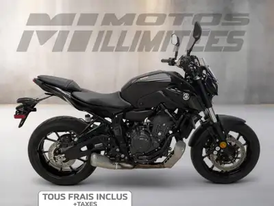 2023 yamaha MT-07 ABS Yamaha MT-07 ABS 2023 Nouveauté en inventaire : Yamaha MT-07 ABS 2023, noire,...