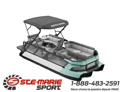 5 000$ DE RABAIS SUR CE PONTON! (déjà inclus dans le prix affiché) Pour 3 500$ de plus, obtenez du F...