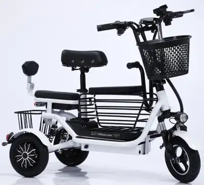 High-Speed Electric Tricycle Lithium Battery 3-Speed, Brand New,, View more