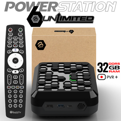 The BuzzTV P6 UnLimited is the epitome of streaming power. Upgraded from the standard P6, the UnLimi...