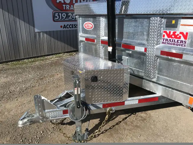2026 N&N DUMP: STORM TANDEM AXLE DUMP - GALVANIZED STEEL in Cargo & Utility Trailers in Barrie - Image 5