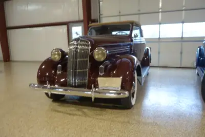 1936 Dodge rumble seat convertible. Rare car, #16 made in Canada. New, rebuilt Flathead 6, with New...